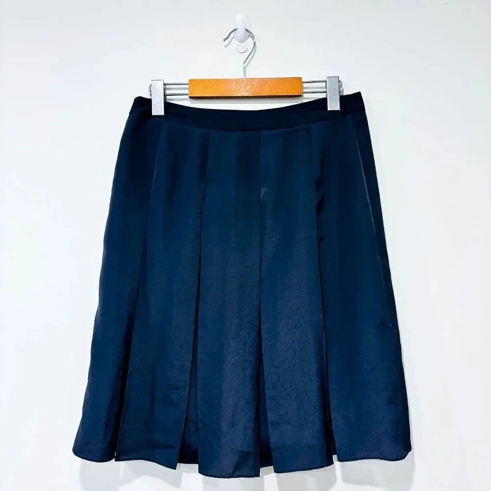 JACOB Grey pleated skirt - Picture 7 of 9